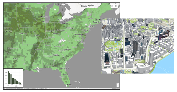 Example map and scene Example map and scene
